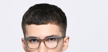 Load image into Gallery viewer, Grey Rectangle Full Rim Unisex Eyeglasses by Lenskart Air-217466