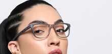 Load image into Gallery viewer, Grey Rectangle Full Rim Unisex Eyeglasses by Lenskart Air-217466