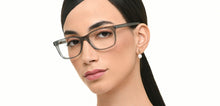 Load image into Gallery viewer, Gray Rectangle Full Rim Unisex Eyeglasses by Vincent Chase-222407