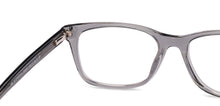 Load image into Gallery viewer, Gray Rectangle Full Rim Unisex Eyeglasses by Vincent Chase-222407