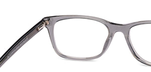 Gray Rectangle Full Rim Unisex Eyeglasses by Vincent Chase-222407