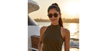 Load image into Gallery viewer, Brown Round Full Rim Unisex Sunglasses by John Jacobs-233501