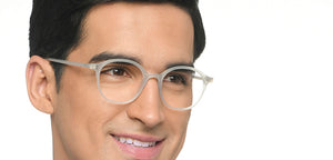 Grey Round Full Rim Unisex Eyeglasses by Lenskart Air-211940