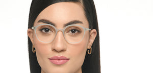 Grey Round Full Rim Unisex Eyeglasses by Lenskart Air-211940