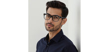 Load image into Gallery viewer, Grey Square Full Rim Unisex Eyeglasses by John Jacobs-233416
