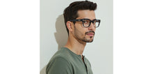 Load image into Gallery viewer, Grey Square Full Rim Unisex Eyeglasses by John Jacobs-233416