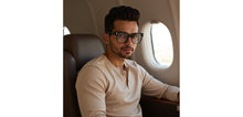 Load image into Gallery viewer, Grey Square Full Rim Unisex Eyeglasses by John Jacobs-233416