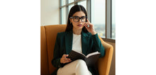 Load image into Gallery viewer, Grey Square Full Rim Unisex Eyeglasses by John Jacobs-233416