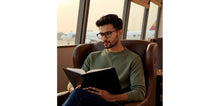 Load image into Gallery viewer, Grey Square Full Rim Unisex Eyeglasses by John Jacobs-233420