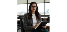 Load image into Gallery viewer, Grey Square Full Rim Unisex Eyeglasses by John Jacobs-233420