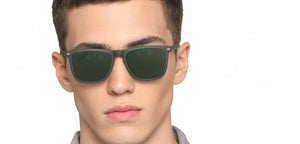 Grey Square Full Rim Unisex Eyeglasses by Lenskart Air-216577