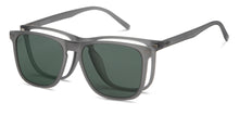 Load image into Gallery viewer, Grey Square Full Rim Unisex Eyeglasses by Lenskart Air-216577