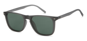 Grey Square Full Rim Unisex Eyeglasses by Lenskart Air-216577