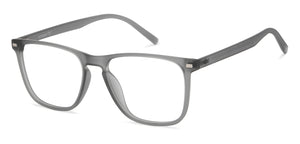 Grey Square Full Rim Unisex Eyeglasses by Lenskart Air-216577