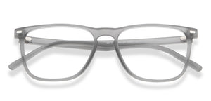 Grey Square Full Rim Unisex Eyeglasses by Lenskart Air-216577