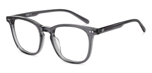 Grey Wayfarer Full Rim Unisex Eyeglasses by Lenskart Hustlr-232195