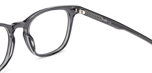 Grey Wayfarer Full Rim Unisex Eyeglasses by Lenskart Hustlr-232195