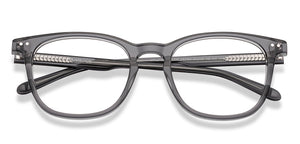 Grey Wayfarer Full Rim Unisex Eyeglasses by Lenskart Hustlr-232195