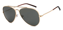 Load image into Gallery viewer, Gold Aviator Full Rim Men Sunglasses by John Jacobs-212536