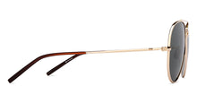 Load image into Gallery viewer, Gold Aviator Full Rim Men Sunglasses by John Jacobs-212536
