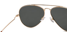 Load image into Gallery viewer, Gold Aviator Full Rim Men Sunglasses by John Jacobs-212536