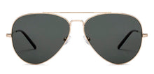Load image into Gallery viewer, Gold Aviator Full Rim Men Sunglasses by John Jacobs-212581