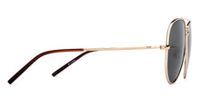 Load image into Gallery viewer, Gold Aviator Full Rim Men Sunglasses by John Jacobs-212581