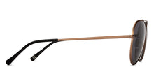 Load image into Gallery viewer, Gold Aviator Full Rim Unisex Sunglasses by John Jacobs-215338