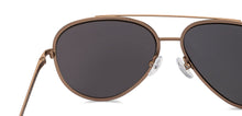 Load image into Gallery viewer, Gold Aviator Full Rim Unisex Sunglasses by John Jacobs-215338