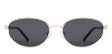 Load image into Gallery viewer, Gold Round Full Rim Women Sunglasses by Lenskart-220680