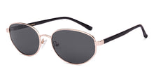 Load image into Gallery viewer, Gold Round Full Rim Women Sunglasses by Lenskart-220680