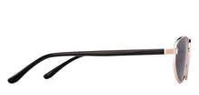 Load image into Gallery viewer, Gold Round Full Rim Women Sunglasses by Lenskart-220680