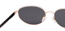 Load image into Gallery viewer, Gold Round Full Rim Women Sunglasses by Lenskart-220680