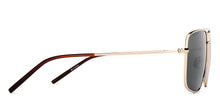 Load image into Gallery viewer, Gold Square Full Rim Men Sunglasses by John Jacobs-212539
