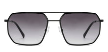 Load image into Gallery viewer, Black Aviator Full Rim Unisex Sunglasses by John Jacobs-215336