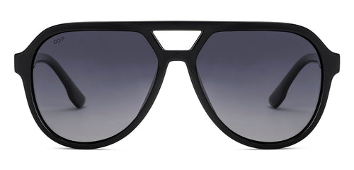 Black Aviator Full Rim Unisex Sunglasses by Vincent Chase Polarized-229173