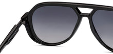 Load image into Gallery viewer, Black Aviator Full Rim Unisex Sunglasses by Vincent Chase Polarized-229173