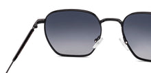 Load image into Gallery viewer, Black Geometric Full Rim Unisex Sunglasses by Vincent Chase Polarized-229015