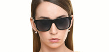 Load image into Gallery viewer, Black Rectangle/ Square Full Rim Unisex Sunglasses by Vincent Chase Polarized-220998