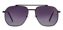 Load image into Gallery viewer, Black Rectangle/ Square Full Rim Unisex Sunglasses by Vincent Chase Polarized-217632