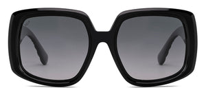 Black Wayfarer Full Rim Women Sunglasses by Vincent Chase Polarized-225714