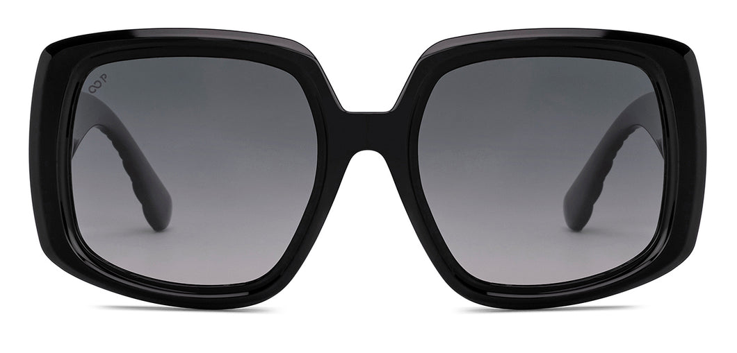 Black Wayfarer Full Rim Women Sunglasses by Vincent Chase Polarized-225714
