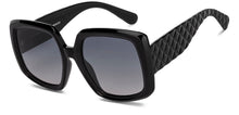 Load image into Gallery viewer, Black Wayfarer Full Rim Women Sunglasses by Vincent Chase Polarized-225714