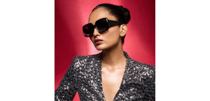 Black Wayfarer Full Rim Women Sunglasses by Vincent Chase Polarized-225714