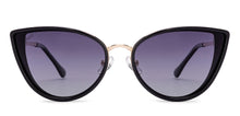 Load image into Gallery viewer, Black Cat Eye Full Rim Unisex Sunglasses by Vincent Chase Polarized-221933