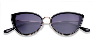 Black Cat Eye Full Rim Unisex Sunglasses by Vincent Chase Polarized-221933