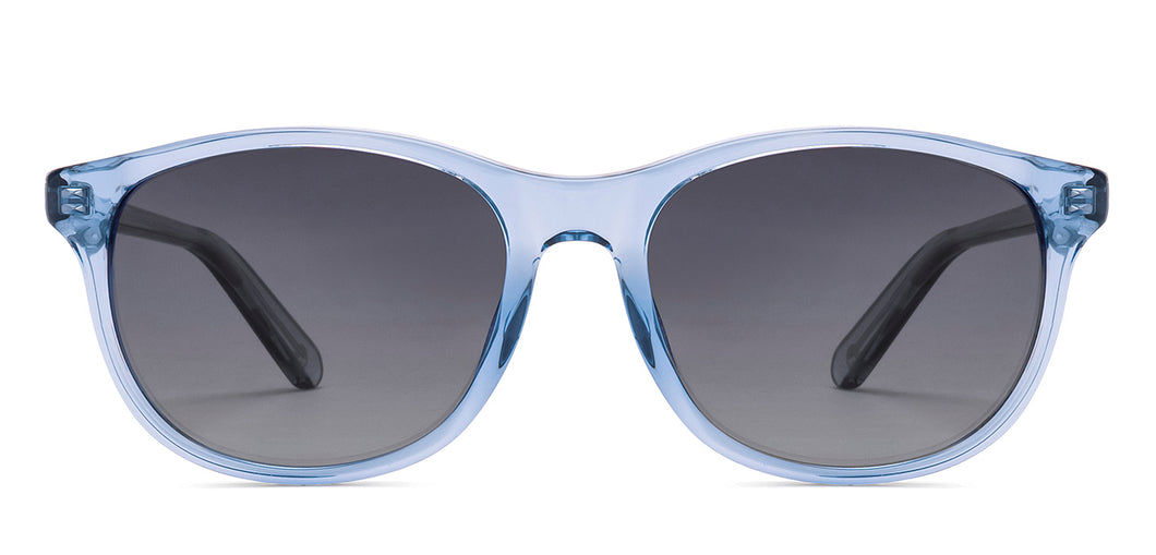 Blue Wayfarer Full Rim Kids Sunglasses by Hooper-222814