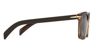 Brown Wayfarer Full Rim Unisex Sunglasses by Vincent Chase Polarized-215954