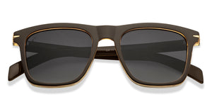 Brown Wayfarer Full Rim Unisex Sunglasses by Vincent Chase Polarized-215954