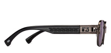 Load image into Gallery viewer, Dark Gunmetal Rectangle Full Rim Unisex Sunglasses by Vincent Chase Polarized-224457